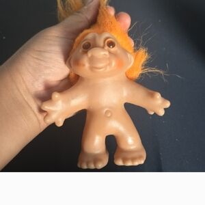 Orange Hair Troll Doll